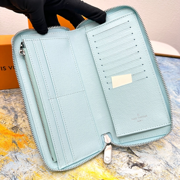 LVコピーウォレット素材ディテール